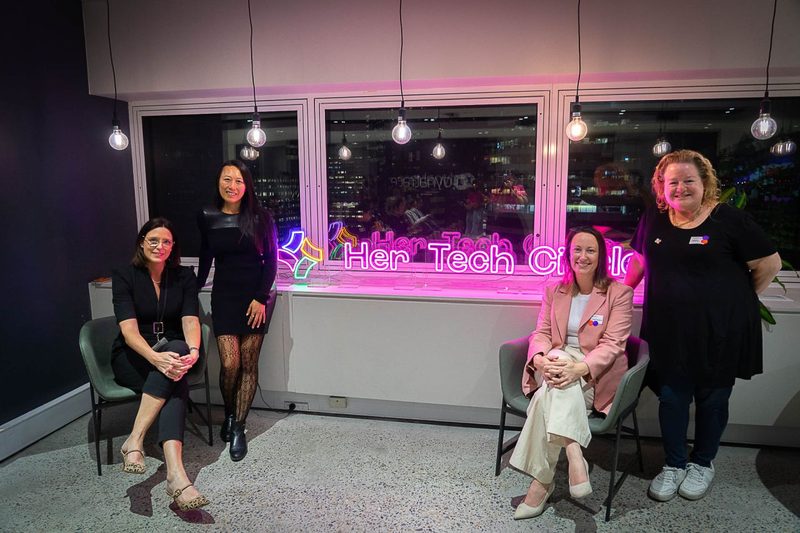 The Her Tech Circle panellists